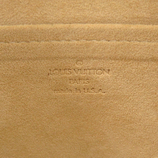 LOUIS VUITTON Shoulder Bag M51852 Monogram canvas Brown Monogram Pochette Twin GM Women Used Authentic