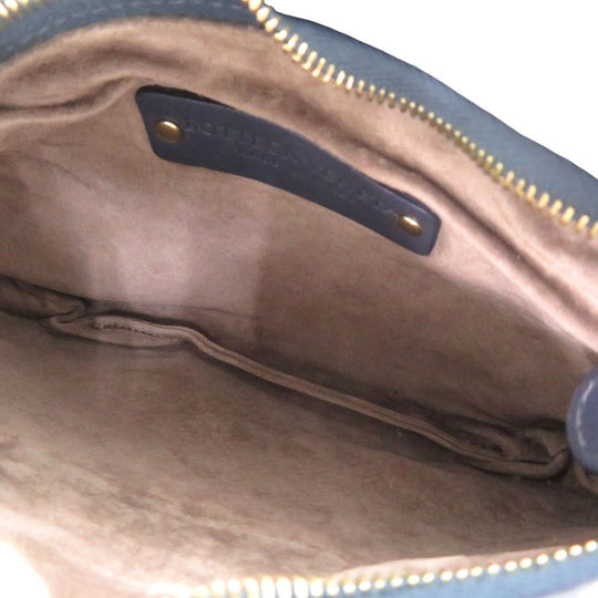 BOTTEGAVENETA Handbag 189227 leather Navy INTRECCIATO Hobo Women Used Authentic
