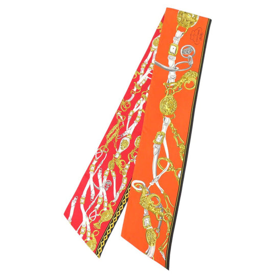 HERMES scarf silk multicolor Maxi Twilly Maxi Twilly Brides de Gala Women Used Authentic
