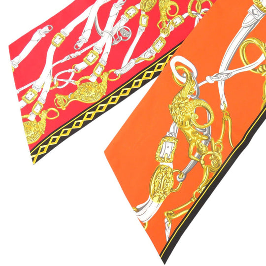 HERMES scarf silk multicolor Maxi Twilly Maxi Twilly Brides de Gala Women Used Authentic