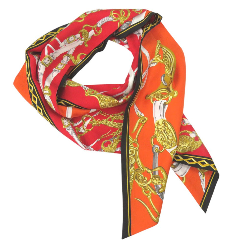 HERMES scarf silk multicolor Maxi Twilly Maxi Twilly Brides de Gala Women Used Authentic