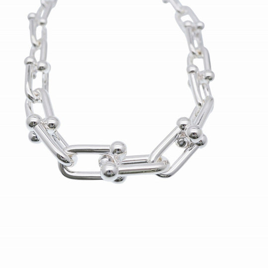 TIFFANY&Co. Necklace Silver925 Silver Hardware graduated link mens Used Authentic