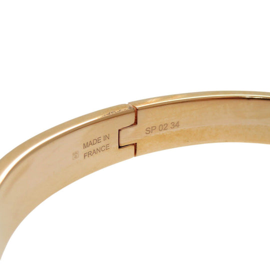 HERMES bracelet SP0234 metal white Mini Click Kelly PM Women Used Authentic