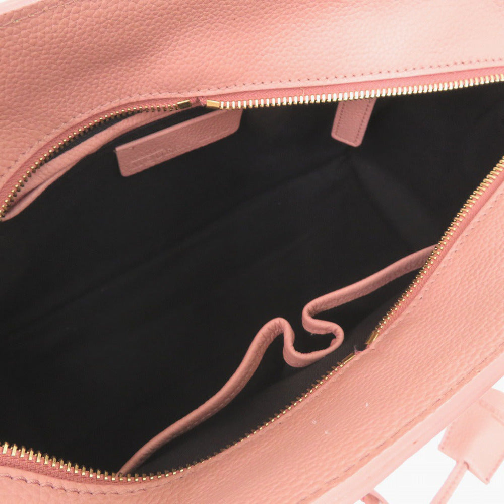 Alexander McQueen Handbag leather pink Women Used Authentic