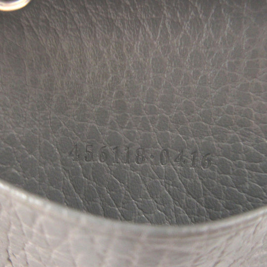 GUCCI Key case Key holder  456118 leather gray six hooks GG Marmont unisex(Unisex) Used Authentic