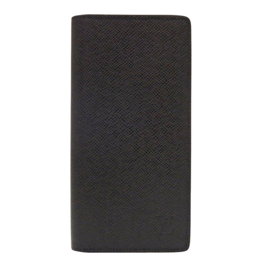 LOUIS VUITTON Long Wallet Purse M30501 Taiga Noir Portefeuille Plaza