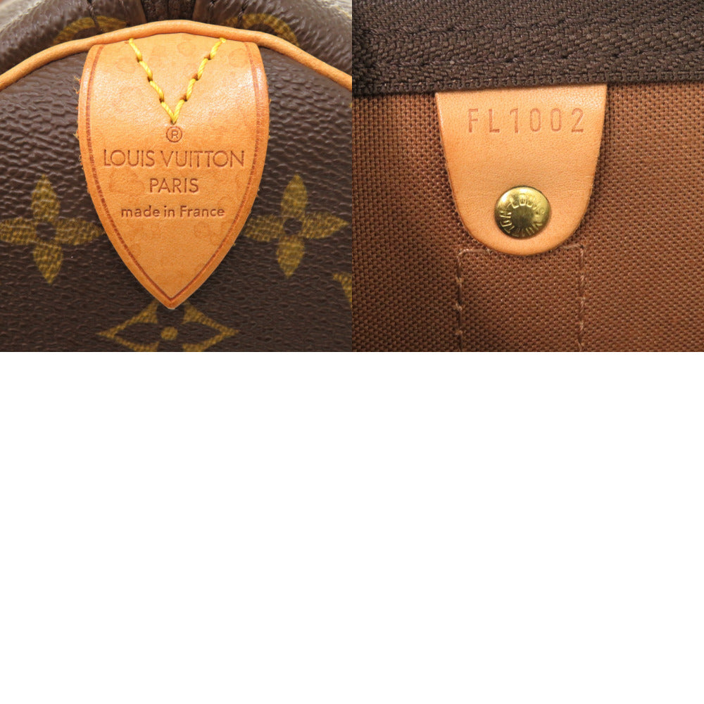 LOUIS VUITTON Boston Duffel bag M41428 Monogram canvas Brown Monogram Keepall 45 mens Used Authentic