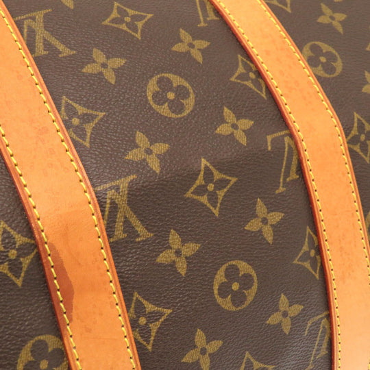 LOUIS VUITTON Boston Duffel bag M41428 Monogram canvas Brown Monogram Keepall 45 mens Used Authentic