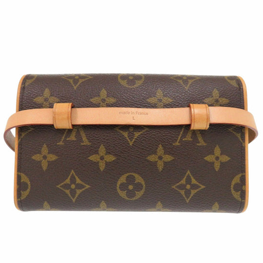 LOUIS VUITTON Waist bag M51855 Monogram canvas Brown Monogram Pochette Florentine Women Used Authentic