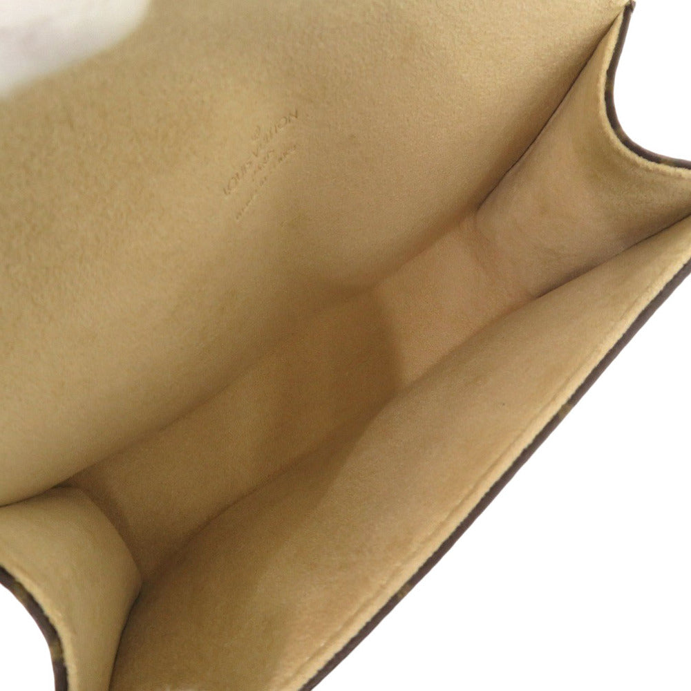 LOUIS VUITTON Waist bag M51855 Monogram canvas Brown Monogram Pochette Florentine Women Used Authentic