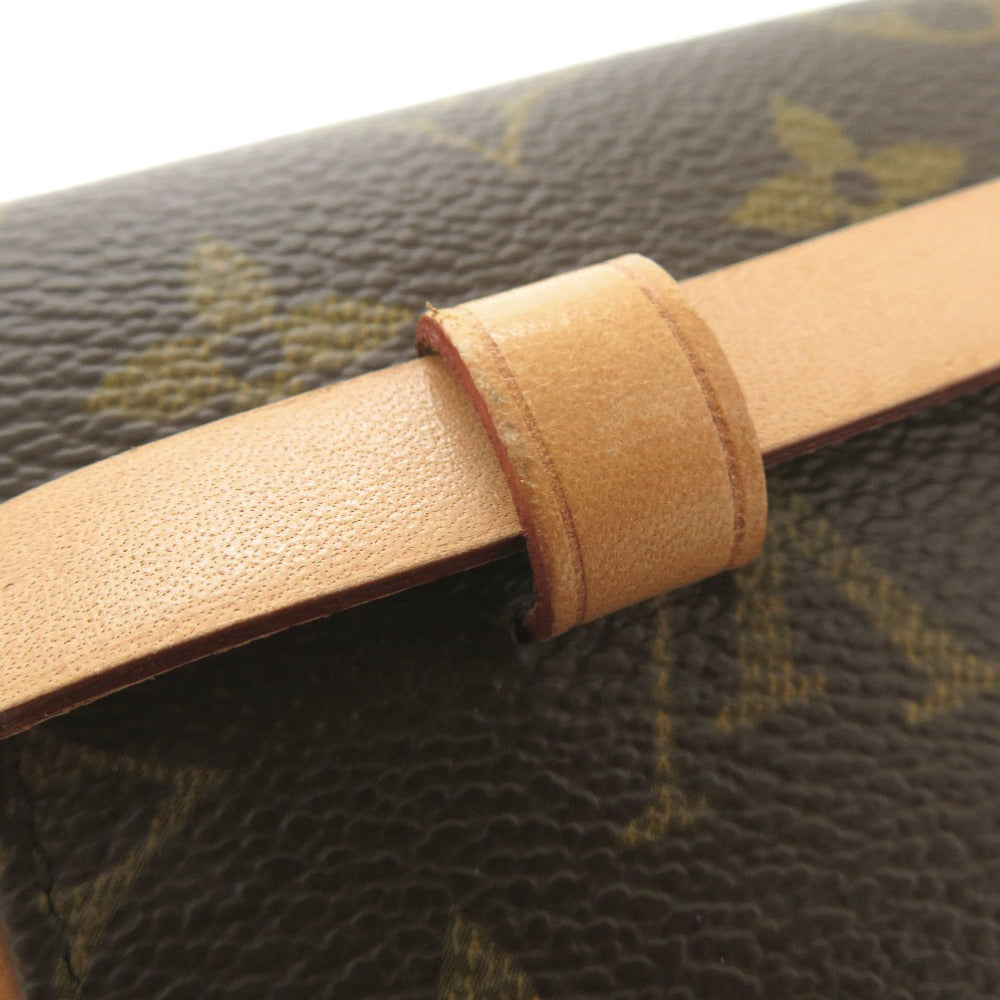 LOUIS VUITTON Waist bag M51855 Monogram canvas Brown Monogram Pochette Florentine Women Used Authentic