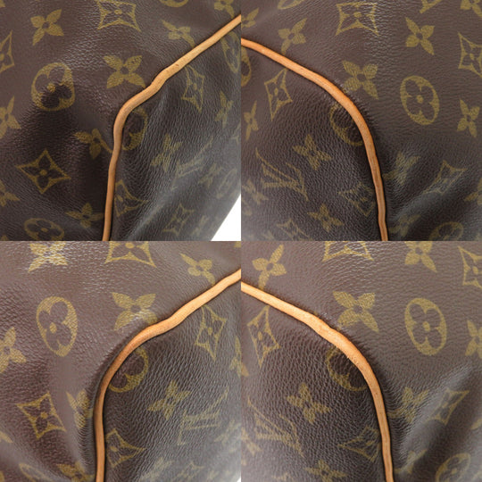LOUIS VUITTON Boston Duffel bag M41422 Monogram canvas Brown Monogram Keepall 60 mens Used Authentic