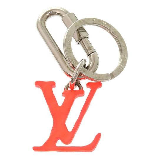 LOUIS VUITTON key ring MP2291 metal Orange Portocray LV Sharp mens(Unisex) Used Authentic