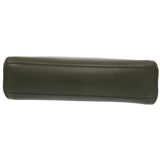 JIL SANDER Shoulder Bag JSMT853173 leather green tangle small unisex(Unisex) Used Authentic