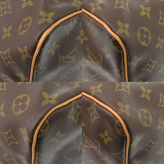 LOUIS VUITTON Boston Duffel bag M41422 Monogram canvas Brown Monogram Keepall 60 mens Used Authentic