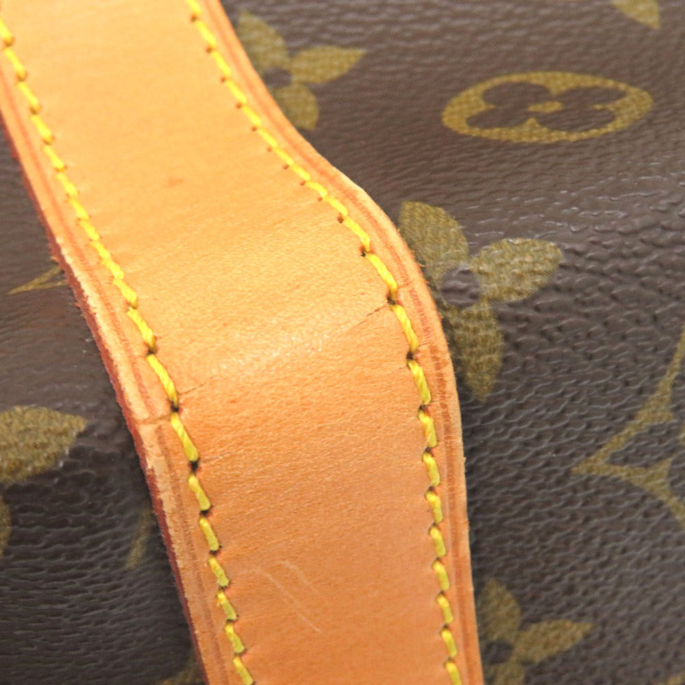LOUIS VUITTON Boston Duffel bag M41422 Monogram canvas Brown Monogram Keepall 60 mens Used Authentic