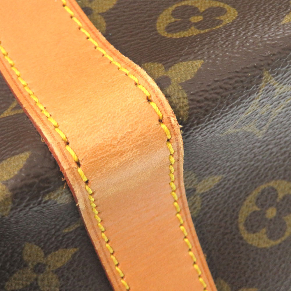 LOUIS VUITTON Boston Duffel bag M41422 Monogram canvas Brown Monogram Keepall 60 mens Used Authentic