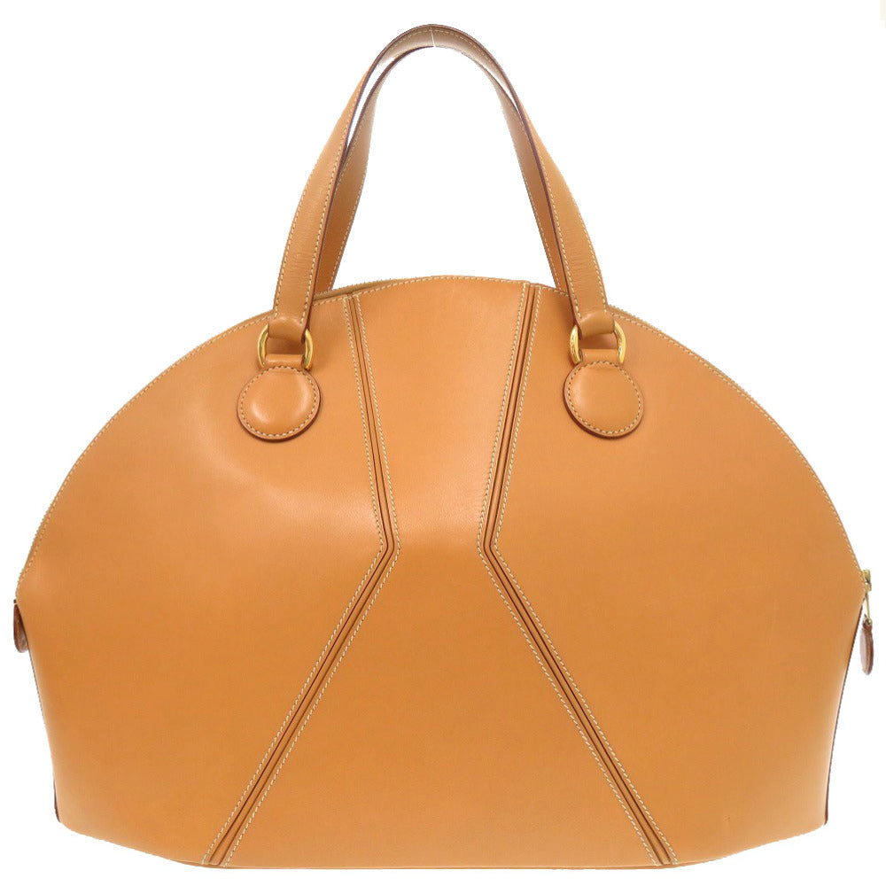 HERMES Handbag Vaux Chamonix natural le de Bou Women Used Authentic