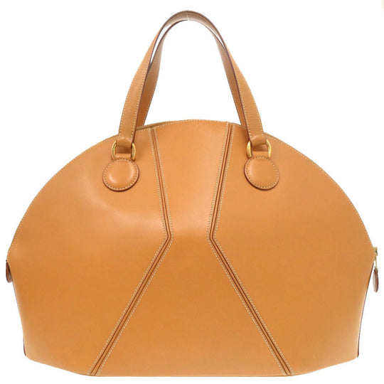 HERMES Handbag Vaux Chamonix natural le de Bou Women Used Authentic