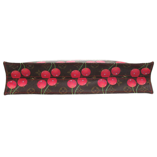 LOUIS VUITTON Tote Bag M95010 Monogram canvas Brown Monogram Cherry Sac Plat Women Used Authentic