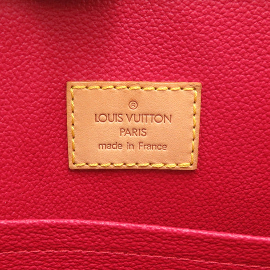 LOUIS VUITTON Tote Bag M95010 Monogram canvas Brown Monogram Cherry Sac Plat Women Used Authentic