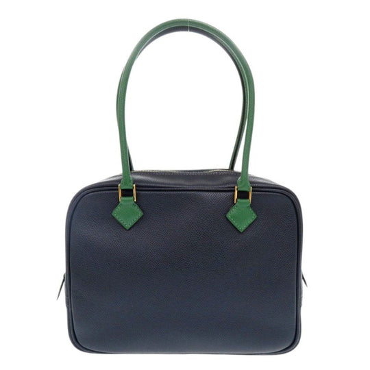 HERMES Handbag Courchevel Blue indigo Mini plum Women Used Authentic