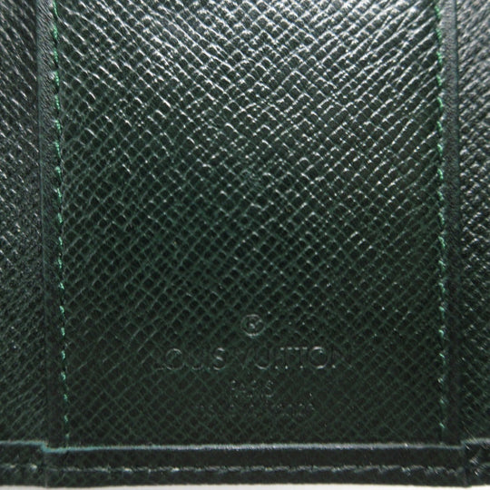 LOUIS VUITTON Key case Key holder  Taiga green 4 hooks Taiga Multicles unisex(Unisex) Used Authentic