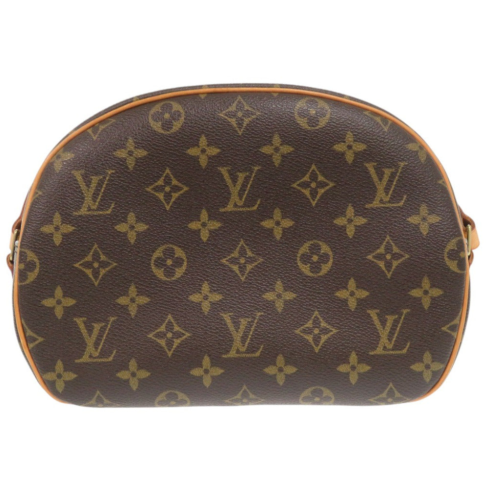 LOUIS VUITTON Shoulder Bag M51221 Monogram canvas Brown Monogram Blois Women Used Authentic