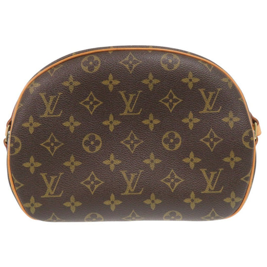 LOUIS VUITTON Shoulder Bag M51221 Monogram canvas Brown Monogram Blois Women Used Authentic