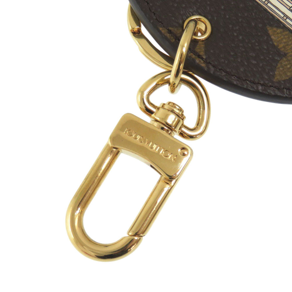 LOUIS VUITTON key ring M00873 Monogram canvas Brown Vivienne Monogram Porto Creile Rustre Women Used Authentic