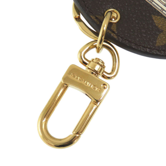 LOUIS VUITTON key ring M00873 Monogram canvas Brown Vivienne Monogram Porto Creile Rustre Women Used Authentic