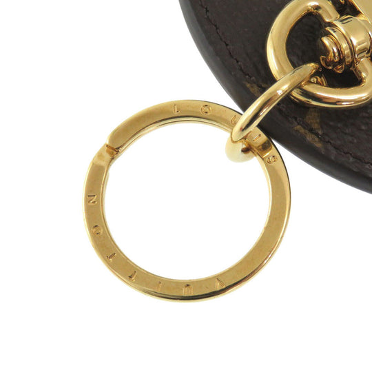 LOUIS VUITTON key ring M00873 Monogram canvas Brown Vivienne Monogram Porto Creile Rustre Women Used Authentic