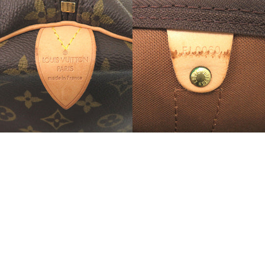 LOUIS VUITTON Boston Duffel bag M41422 Monogram canvas Brown Monogram Keepall 60 mens Used Authentic