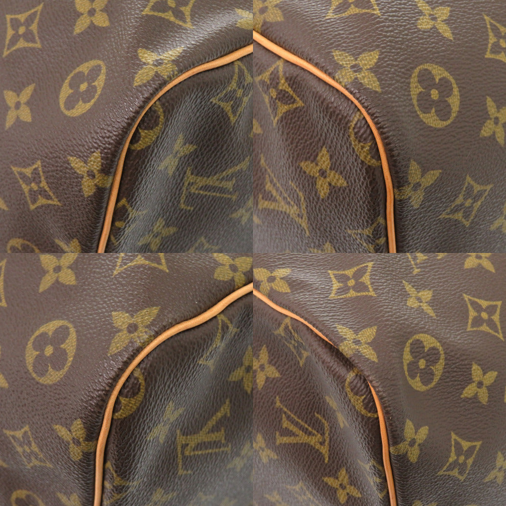 LOUIS VUITTON Boston Duffel bag M41422 Monogram canvas Brown Monogram Keepall 60 mens Used Authentic