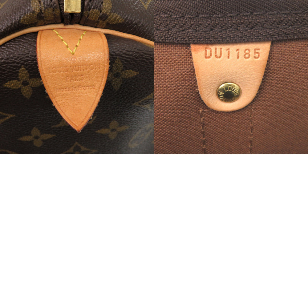 LOUIS VUITTON Boston Duffel bag M41422 Monogram canvas Brown Monogram Keepall 60 mens Used Authentic