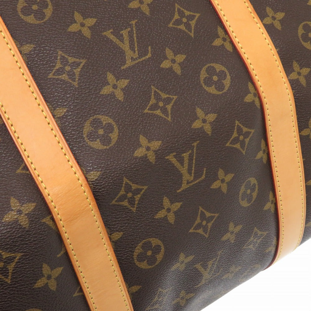 LOUIS VUITTON Boston Duffel bag M41422 Monogram canvas Brown Monogram Keepall 60 mens Used Authentic