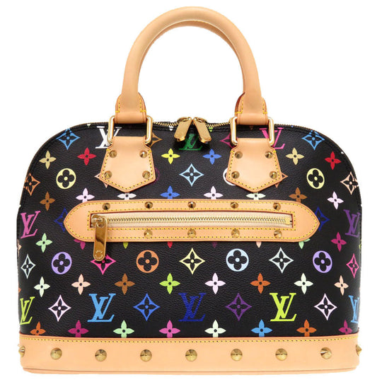 LOUIS VUITTON Handbag M40444 Monogram multicolor Noir Monogram multicolor Alma PM Women Used Authentic