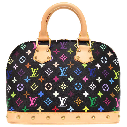 LOUIS VUITTON Handbag M40444 Monogram multicolor Noir Monogram multicolor Alma PM Women Used Authentic