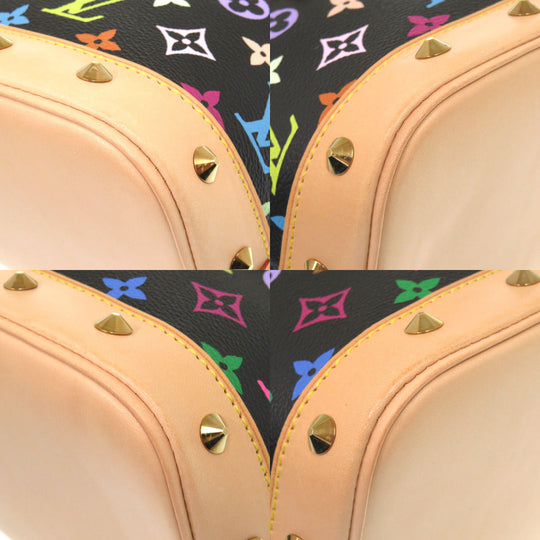 LOUIS VUITTON Handbag M40444 Monogram multicolor Noir Monogram multicolor Alma PM Women Used Authentic