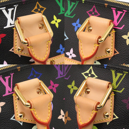 LOUIS VUITTON Handbag M40444 Monogram multicolor Noir Monogram multicolor Alma PM Women Used Authentic