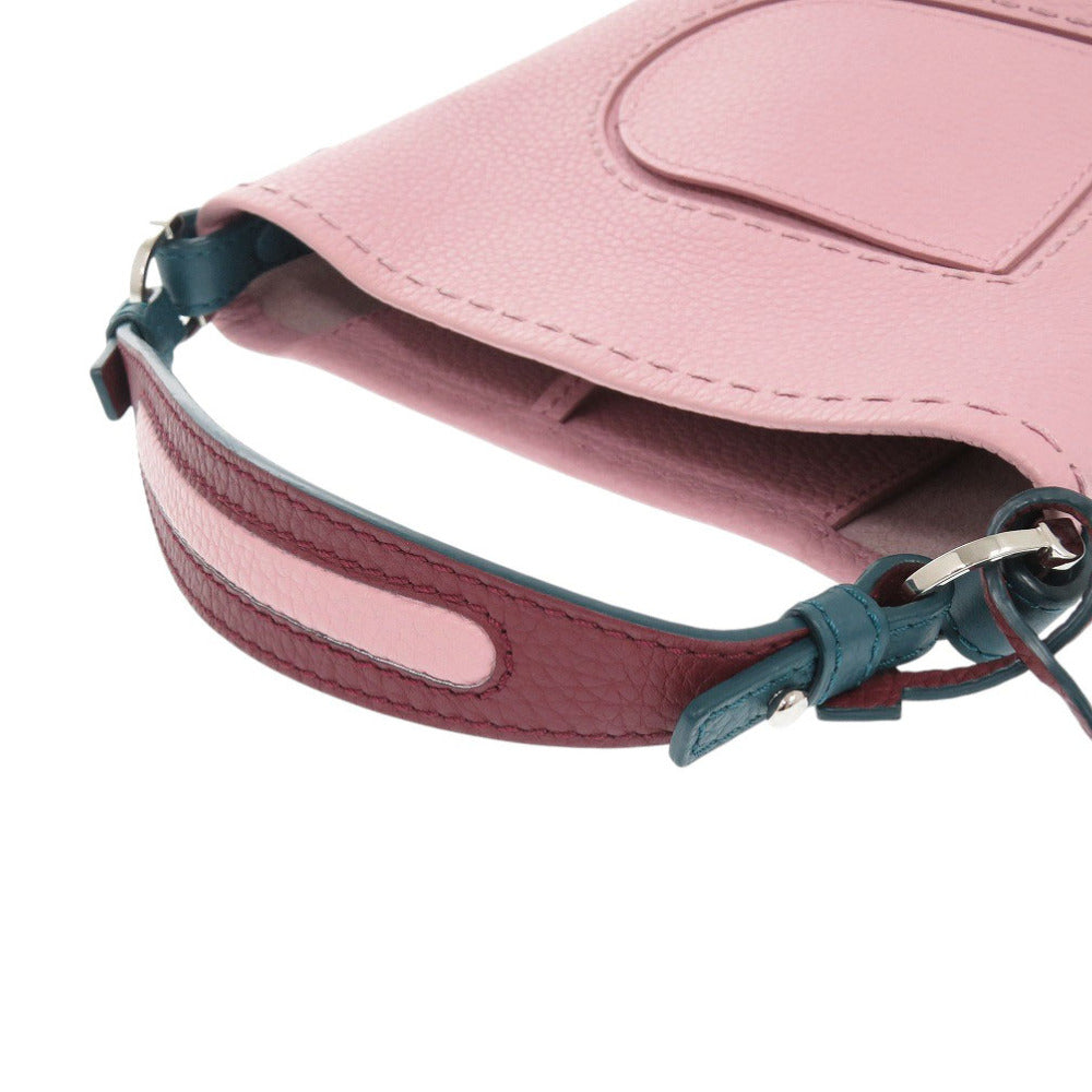 DELVAUX Handbag AA0494 leather pink Bread Mini Bucket Women Used Authentic