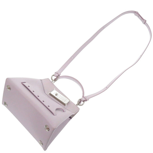 Maison Margiela Handbag S56WG0168 P4745 T5166 leather purple Snatched Small Women Used Authentic