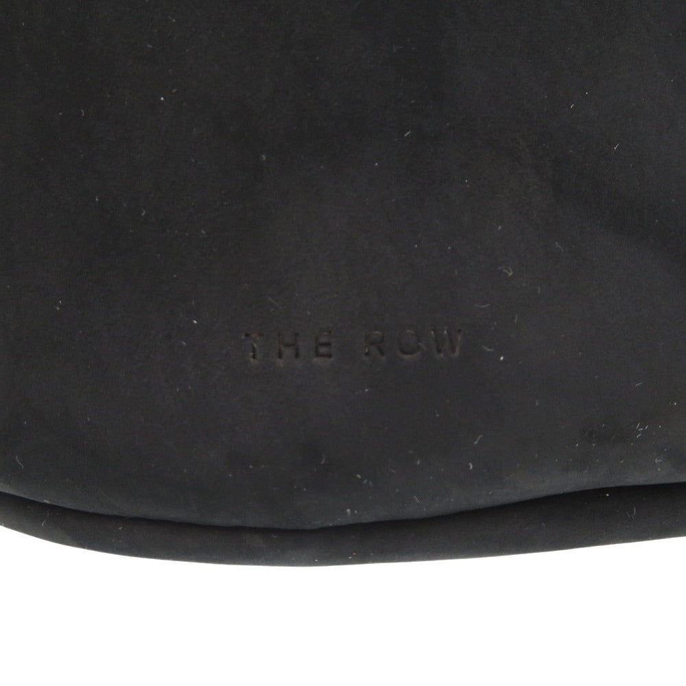 THE ROW Shoulder Bag Suede black Leo Mini Women Used Authentic
