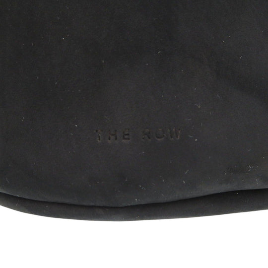 THE ROW Shoulder Bag Suede black Leo Mini Women Used Authentic