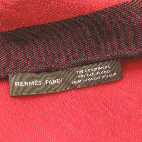 HERMES Stall cashmere Red
