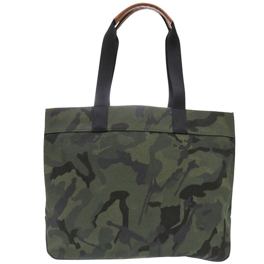 COACH Tote Bag C4025 canvas khaki snoopy woodstock unisex(Unisex) Used Authentic