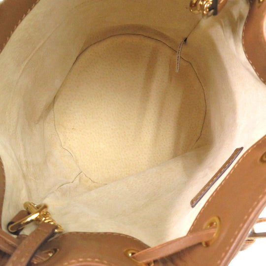 J&M Davidson Shoulder Bag leather Brown carnival Women Used Authentic