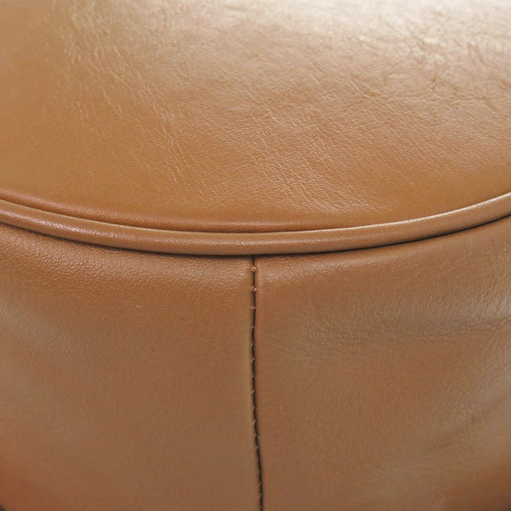 J&M Davidson Shoulder Bag leather Brown carnival Women Used Authentic
