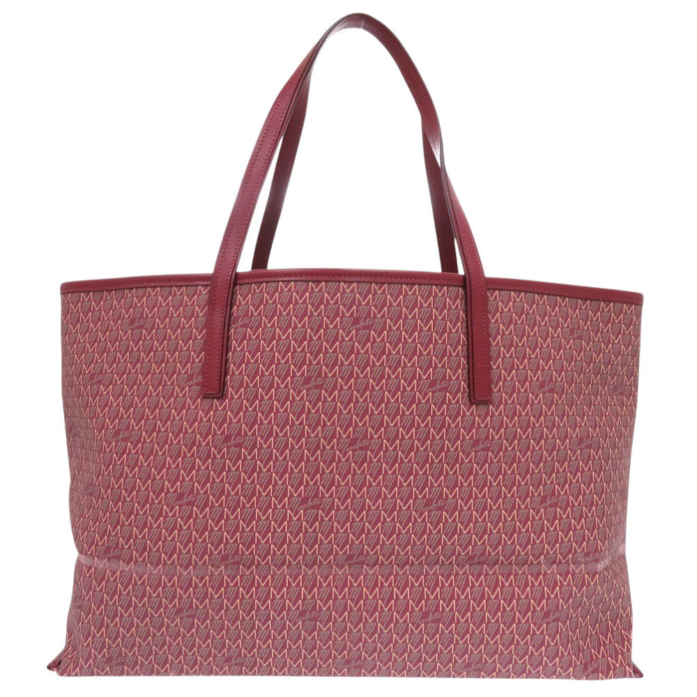 MORABITO Tote Bag PVC Red Autograph GM Women Used Authentic