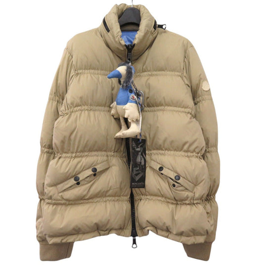 MONCLER Down jacket 2209R4130505 54710 down beige GRASMOOR zip-up hooded down jacket size 1 mens 1 Used Authentic